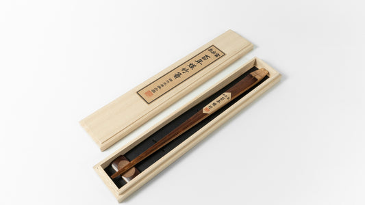 Komon Susudake Chopstick by Kazuhiro Wakatsuki in Kiri Box