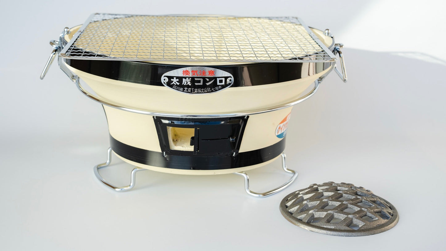 Komon Taisei Kogyo Neri Marugata Shichirin (round, small)