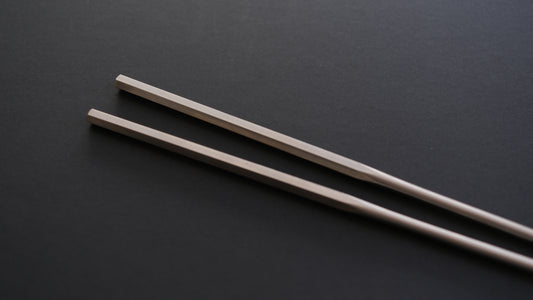 Hitohira All Stainless Moribashi Chopstick 150mm Hexagonal
