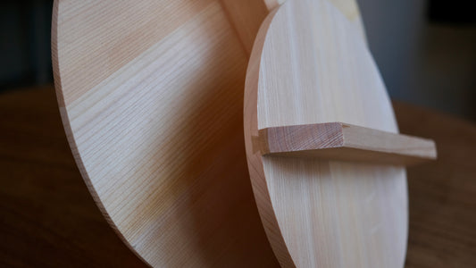 Sawara Cedar Wood Lid S/M/L