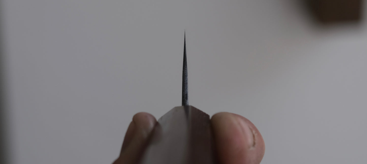 Hitohira Hinode Migaki White #2 Petty 135mm Wenge Handle