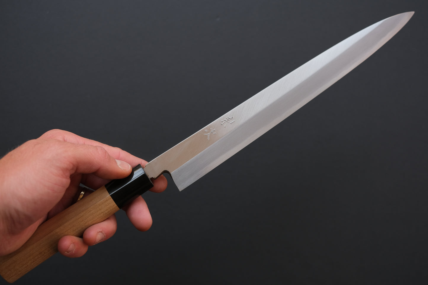 Vintage Morihei Munetsugu Wit #2 Yanagiba 270mm Ho Houten Handvat