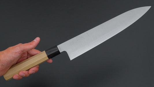 Hitohira AH Hagane Gyuto 270mm Ho Wood Handle