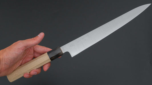 Hitohira AH Hagane Sujihiki 240mm Ho Wood Handle