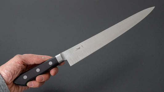Hitohira FJ VG-1 Sujihiki 240mm Pakka Handle