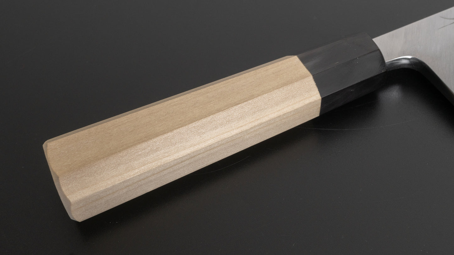 Hitohira Kikuchiyo Manzo Blue #2 Deba 210mm Ho Wood Handle (Saya)