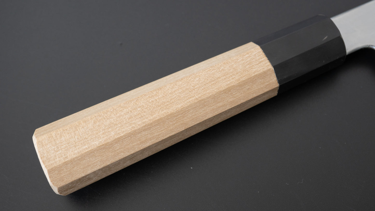 Hitohira Kikuchiyo Ren White #2 Santoku 180mm Ho Wood Handle