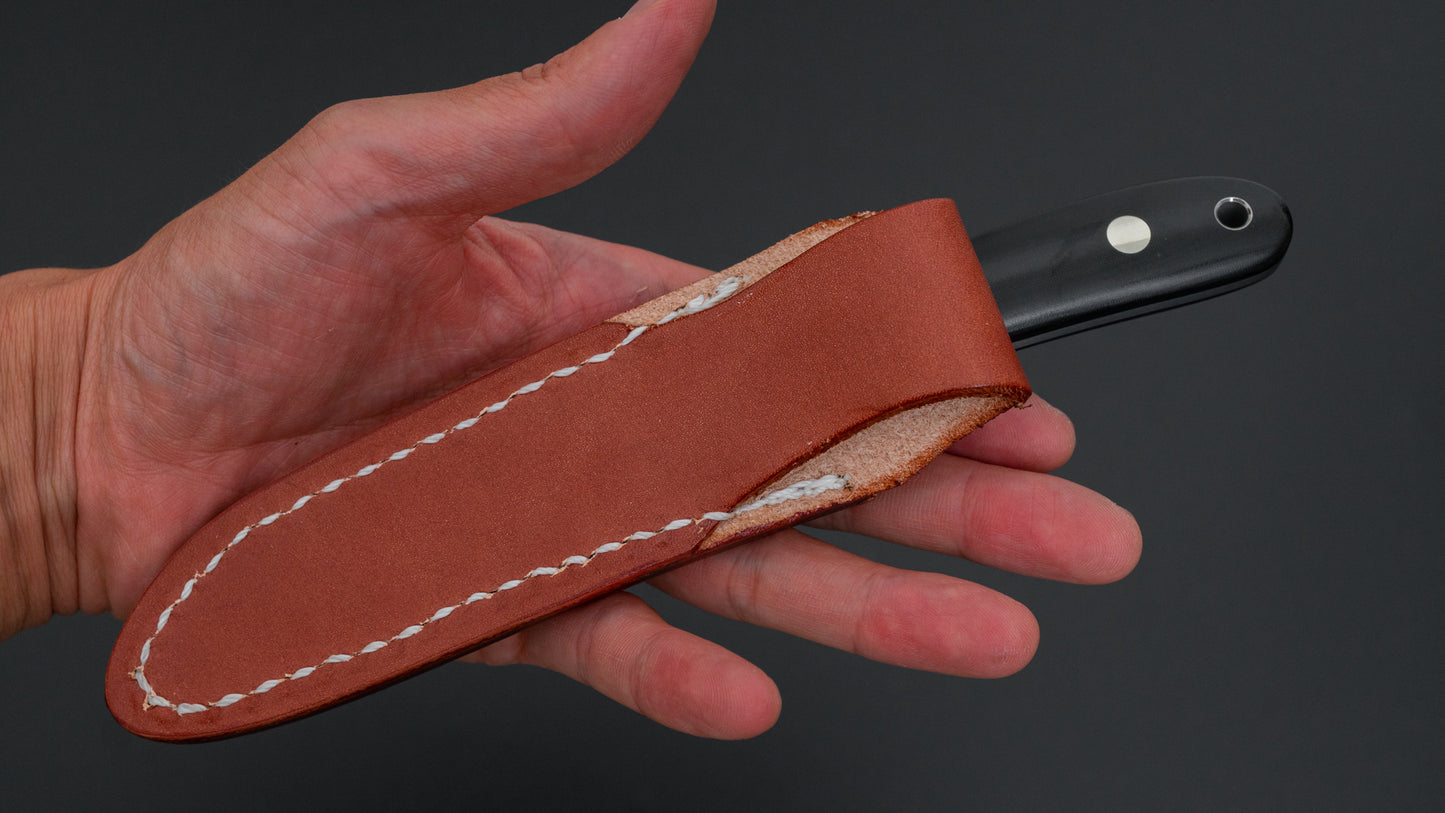 MOKI Banff Vaste Mes Linnen Micarta Handvat (Kort)