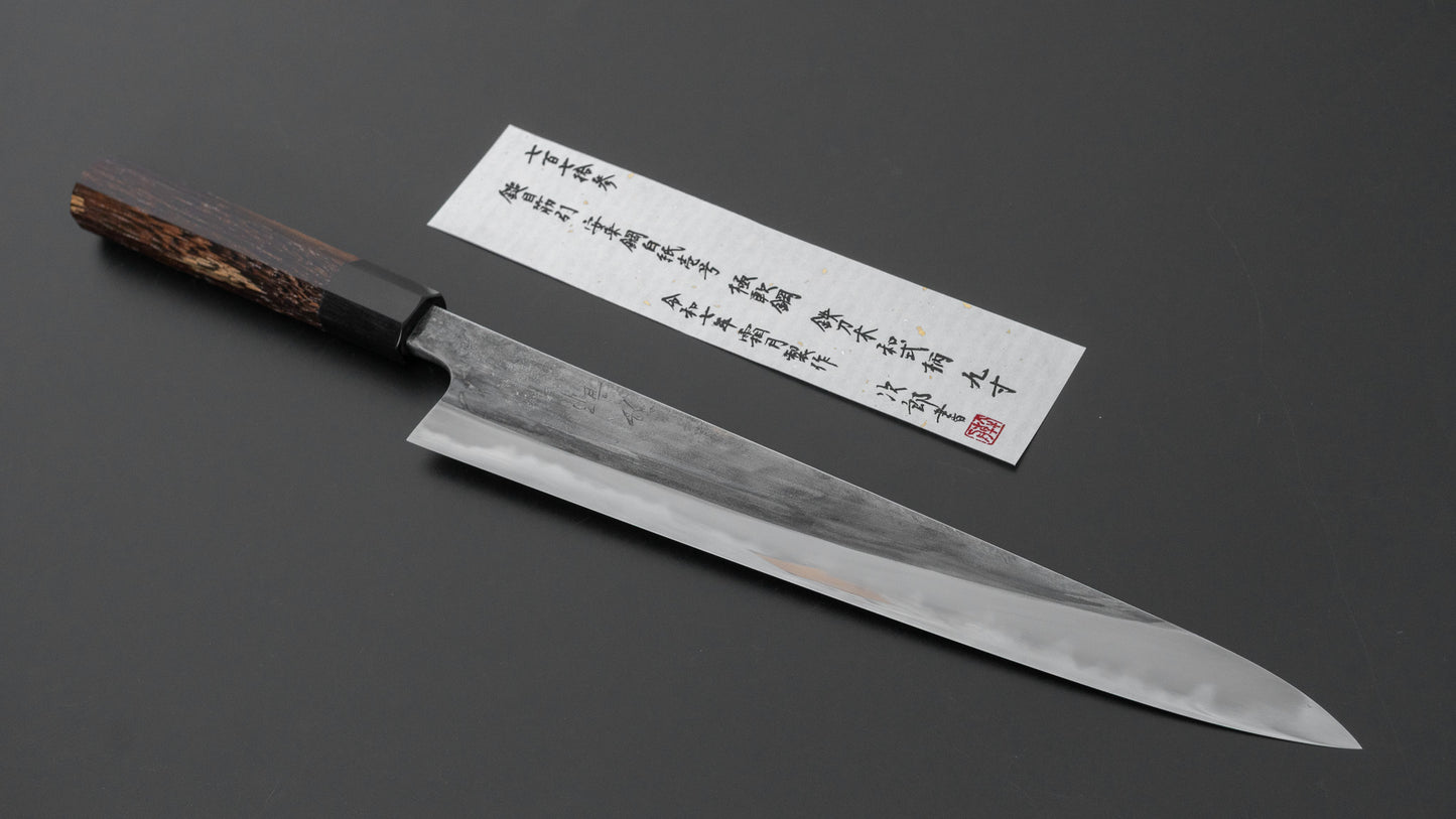 Jiro Tsuchime Wa Sujihiki 270mm Taihei Tagayasan Handle (#773)