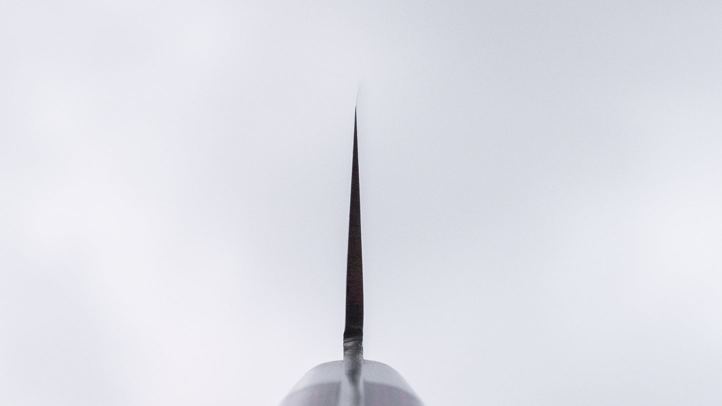 Hitohira HG Tsuchime Damascus Gyuto 180mm Imitation Mahogany Handle