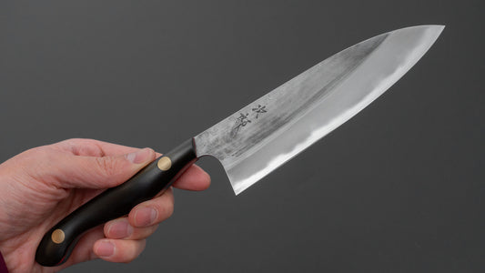 Jiro Tsuchime Yo Petty 150mm Ebony Handle (#786)