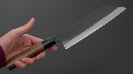 Hitohira Hizen Kurouchi White #2 Bunka 190mm Walnut Handle