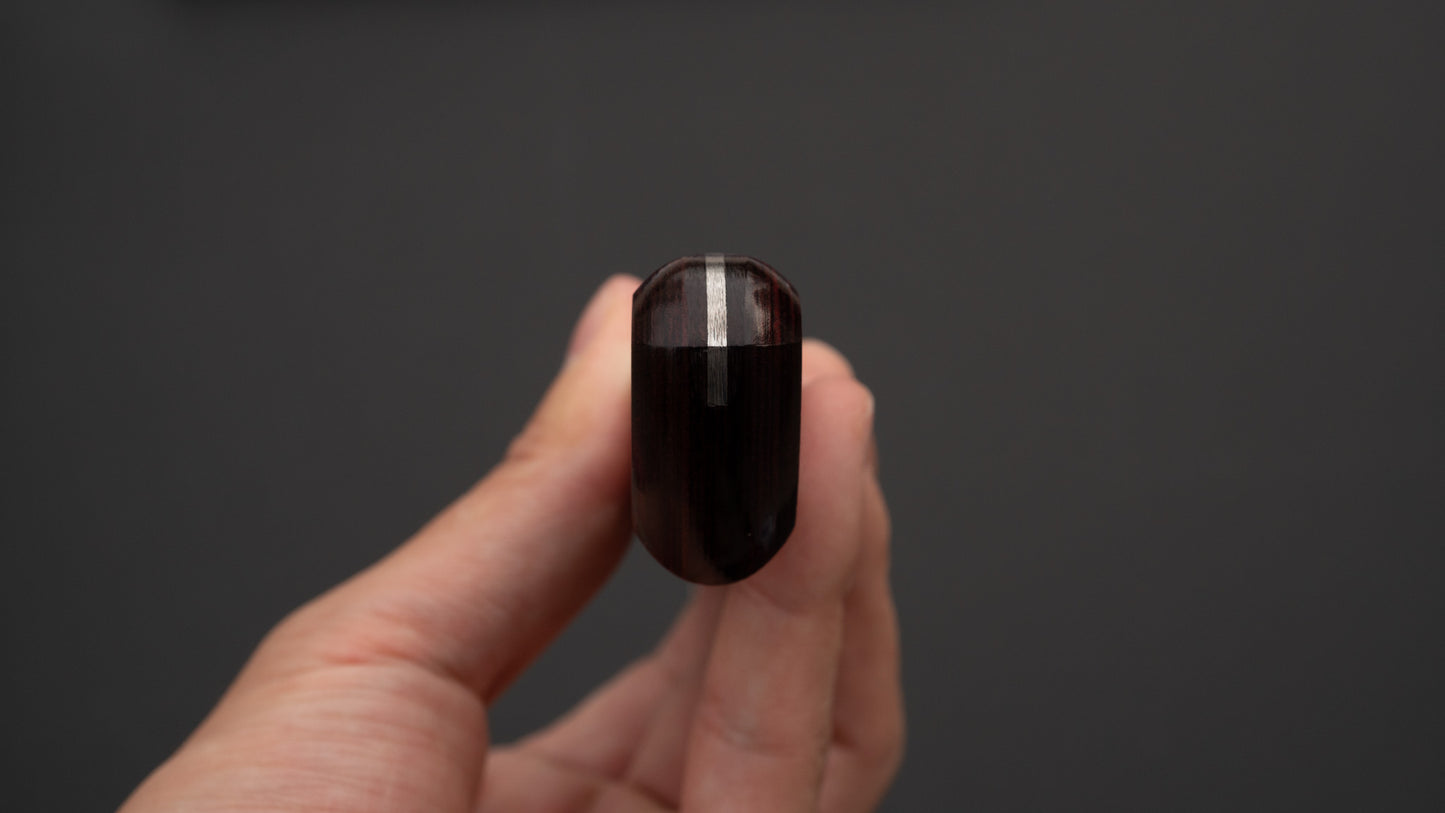 Hitohira TP Gyuto 180 mm wijnpakka-handvat