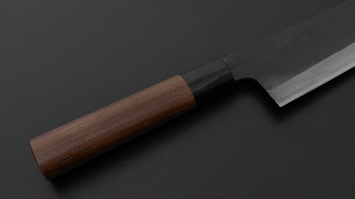 Hitohira Hizen Kurouchi White #2 Bunka 190mm Walnut Handle