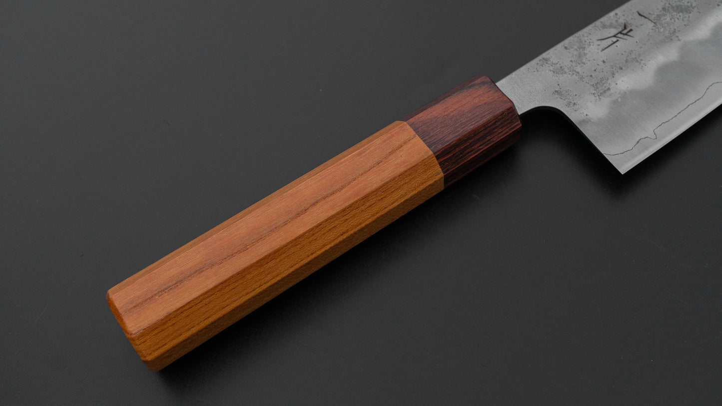 Hitohira Futana S3 Nashiji Santoku 170mm Keyaki Zelkova Handle