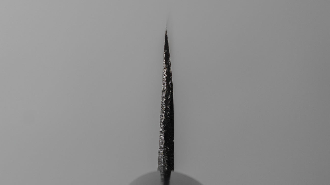 Hitohira Kurouchi Wit #2 Paring 80 mm Ho houten handvat