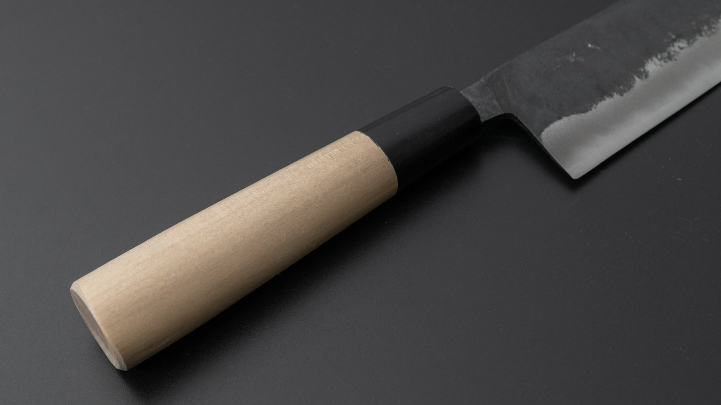 Hitohira Tosa Kurouchi White #2 Nakiri 135mm Ho Wood Handle