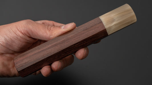 Taihei Custom Tagayasan achthoekig handvat (Gyuto /Yanagiba L)