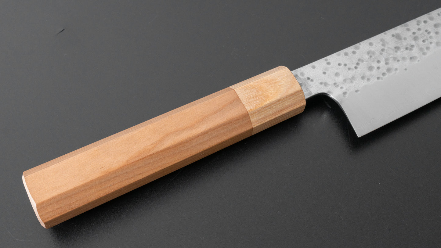 Makoto Kurosaki Sakura Tsuchime SG2 Bunka 180mm Cherry Wood Handle