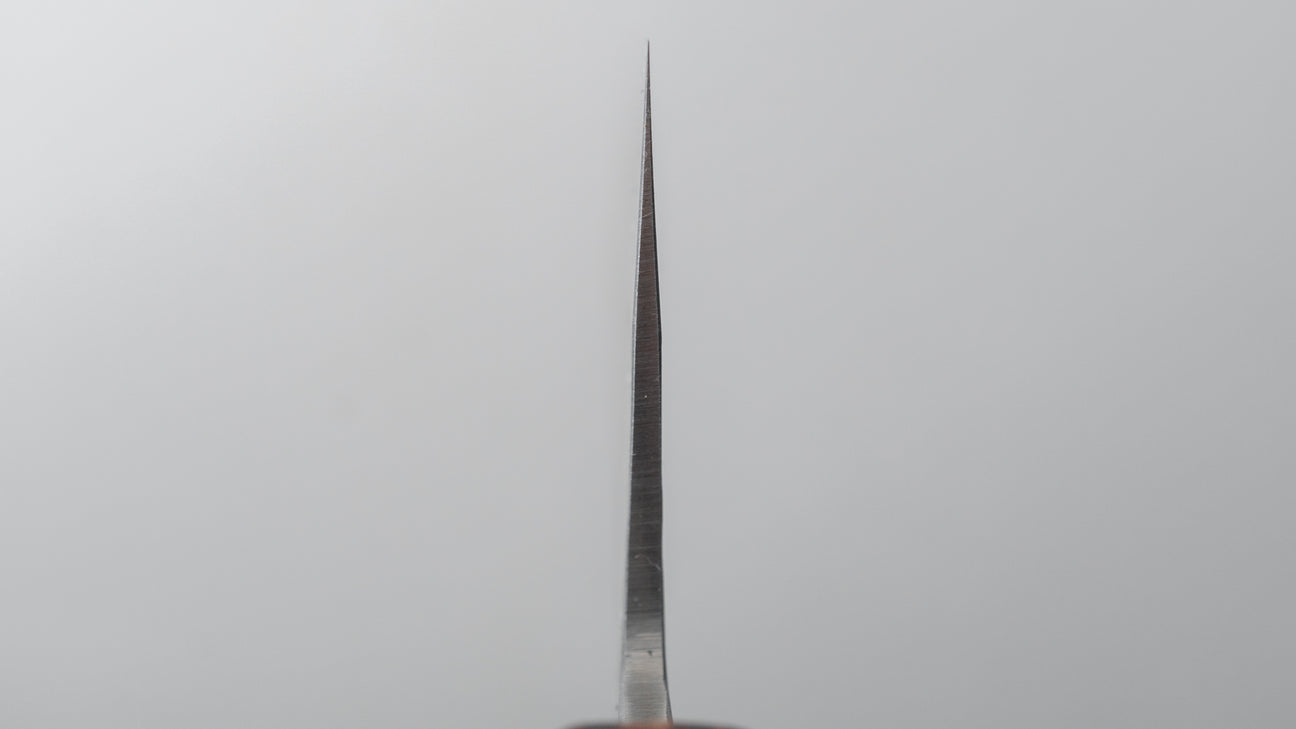 Hitohira TD Blue #2 Stainless Clad Kurouchi Santoku 165mm Padauk Handle