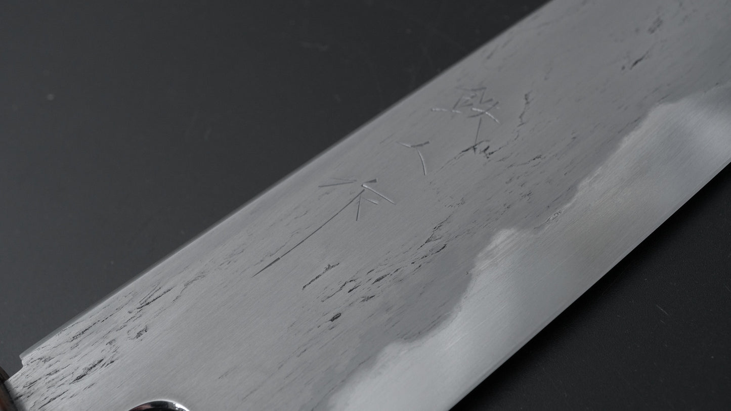 Tetsujin Special Blue #2 Rentetsu Gyuto 210mm Taihei Wood Handle (#01)