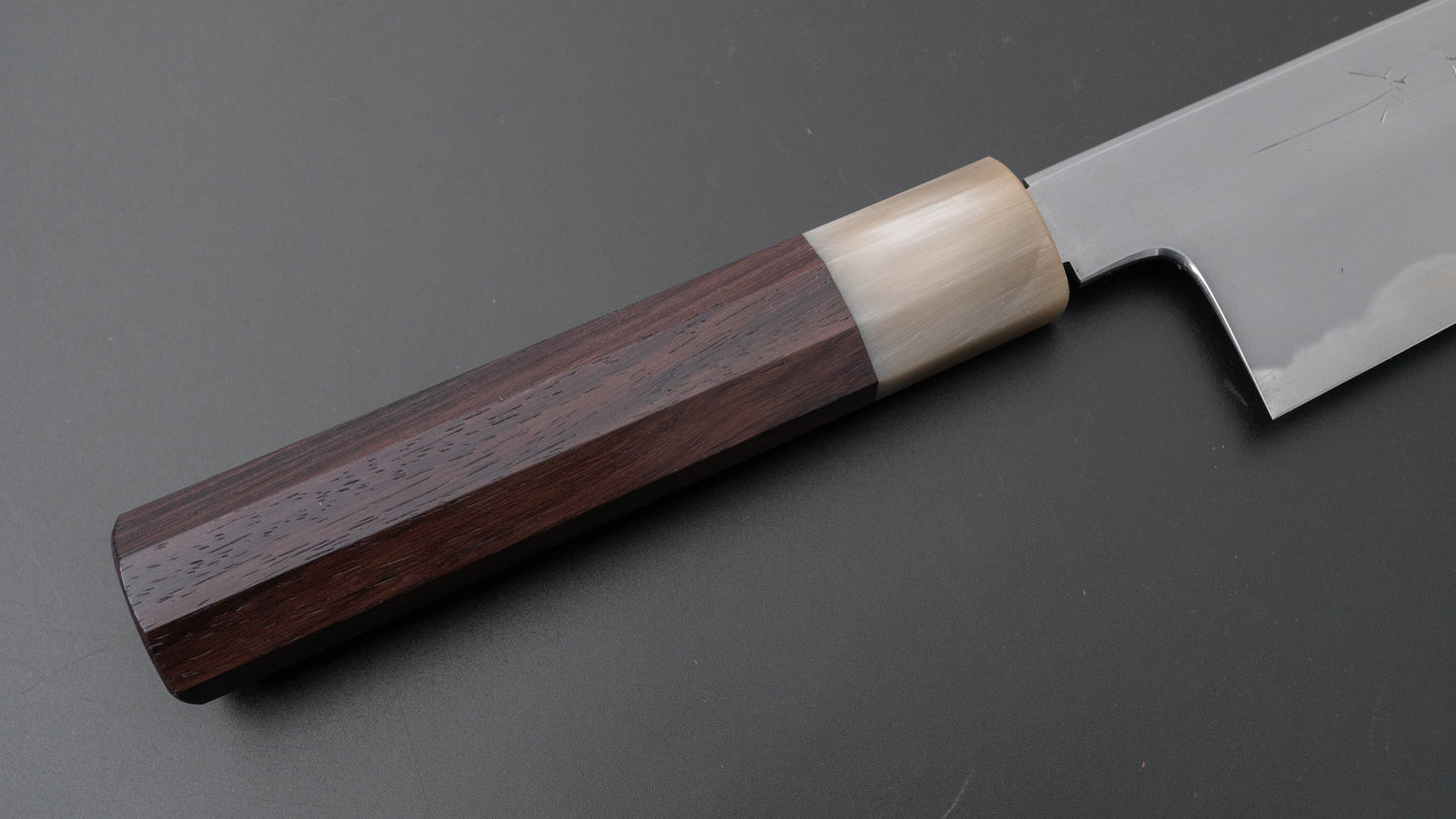 Tetsujin Blue #2 Kasumi Kiritsuke Gyuto 210mm Taihei Rosewood Handle