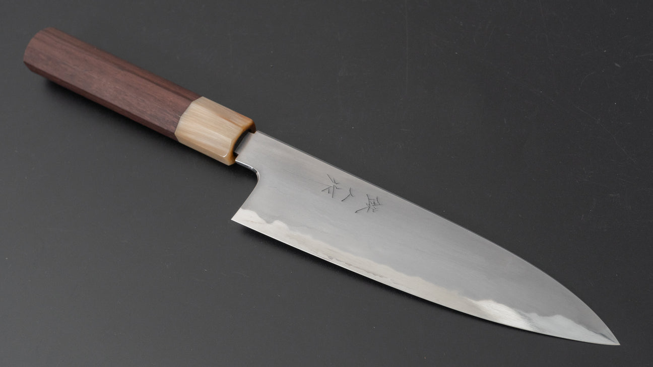Tetsujin Blue #2 Kasumi Gyuto 180mm Taihei Wood Handle | – Karasu