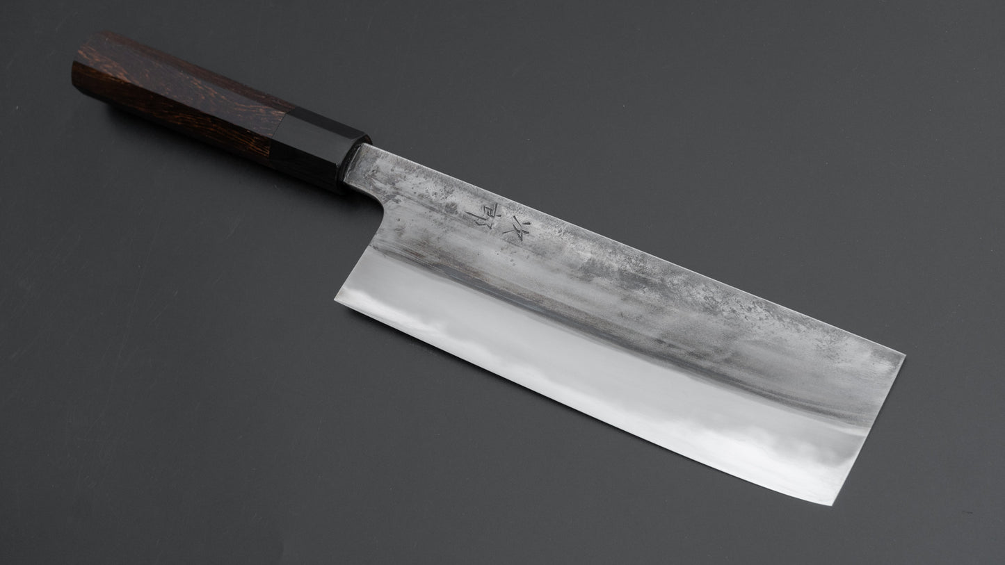 Jiro Tsuchime Wa Nakiri 180mm Taihei Tagayasan Handle (#650)
