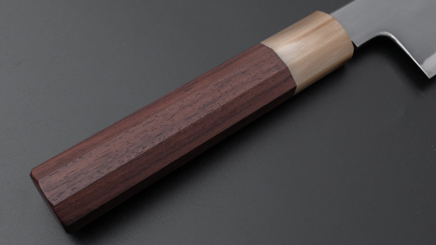 Tetsujin Blue #2 Kasumi Santoku 180mm Taihei Rosewood Handle