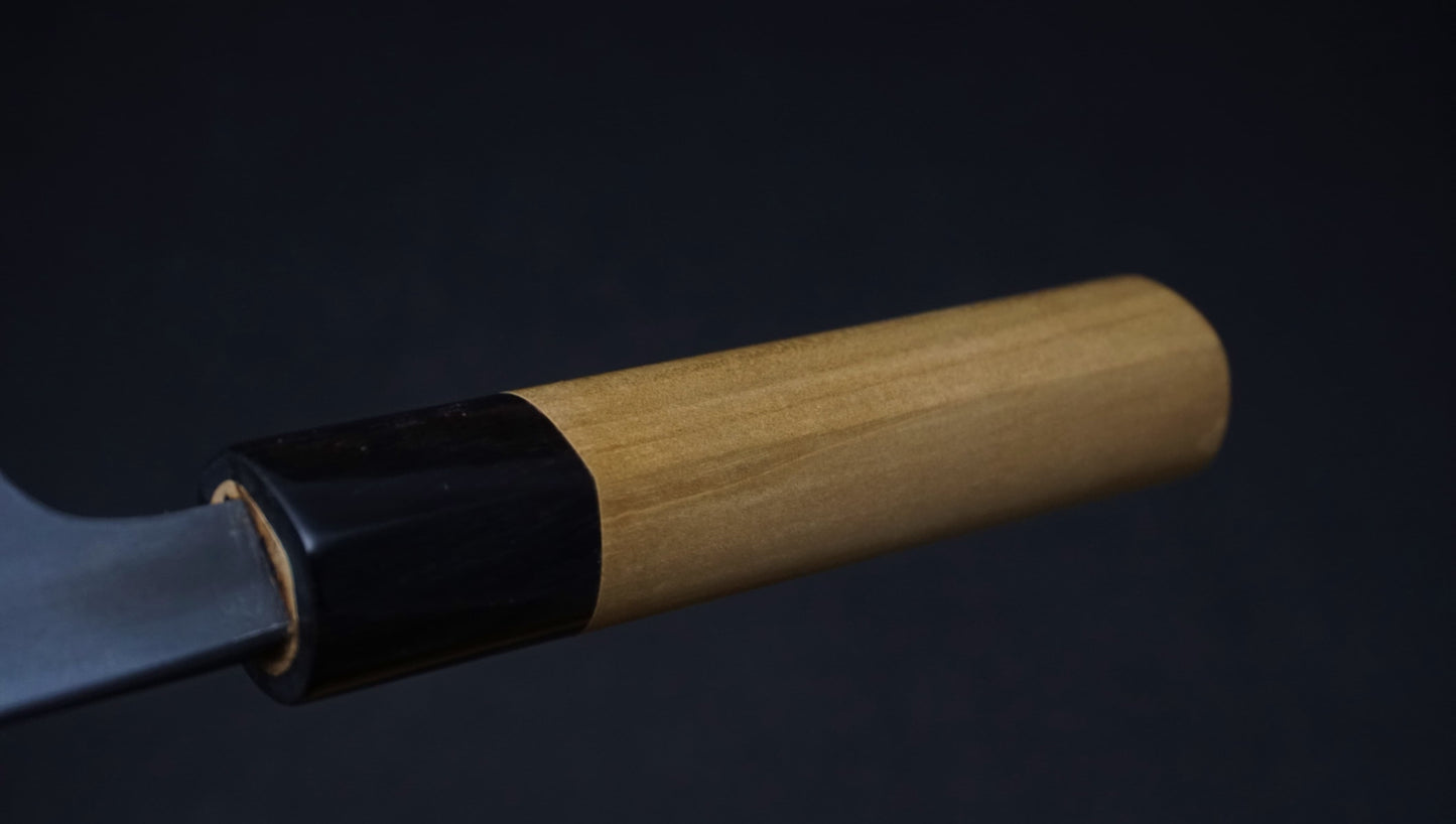 Shigefusa Kurouchi Santoku 165 mm Ho houten handvat