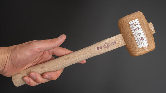 Morihei Hishiboshi Kanto Oak Fukura Wood Hammer Small