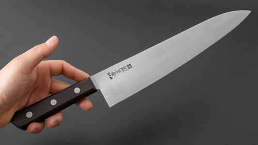 Masakane Vintage SK Gyuto 270mm Ebbenhouten Handvat (Zonder Bolster)