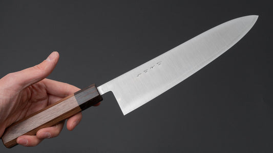 Hitohira SLD Gyuto 210mm Walnoot Handvat