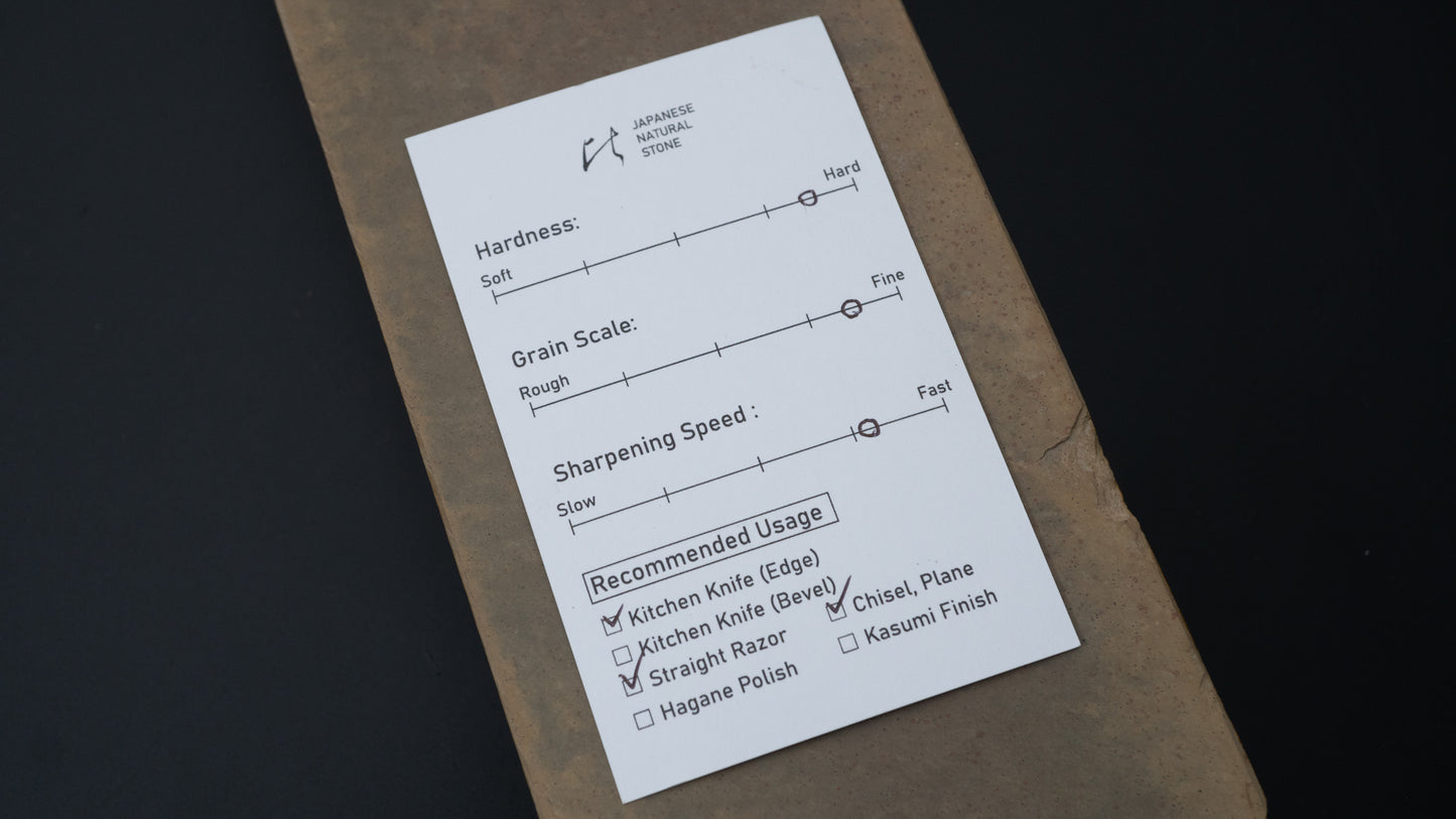 Hitohira geplukt Ohira Tomae natuursteen (nr. 0015)