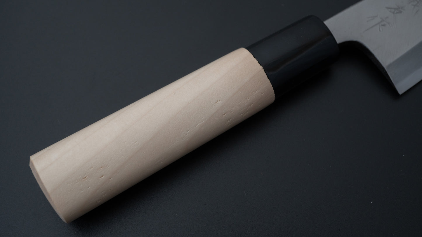 Morihei Yoshitomo Deba 90mm Poplar Handle
