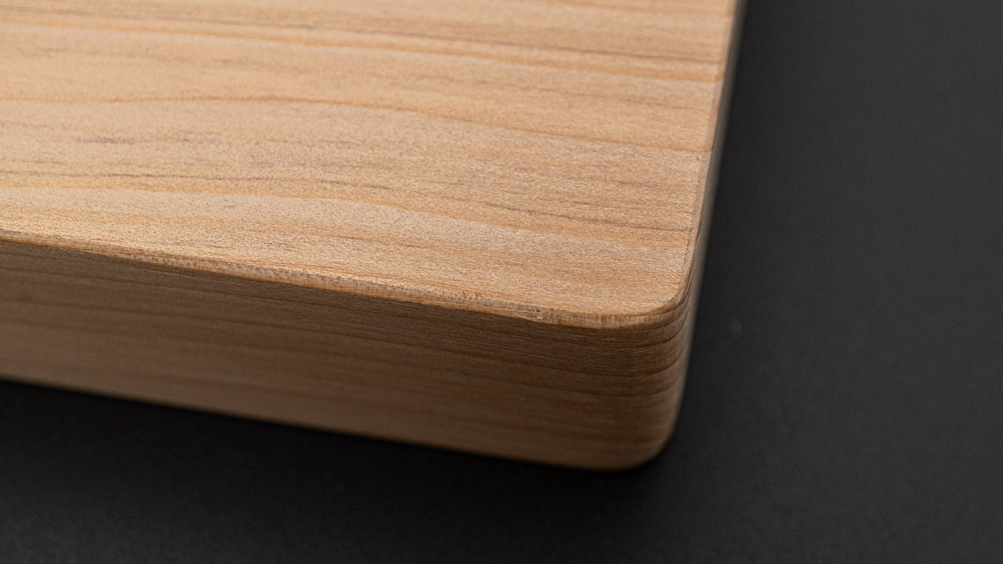 Hitohira Noto Hiba Cutting Board 420mm