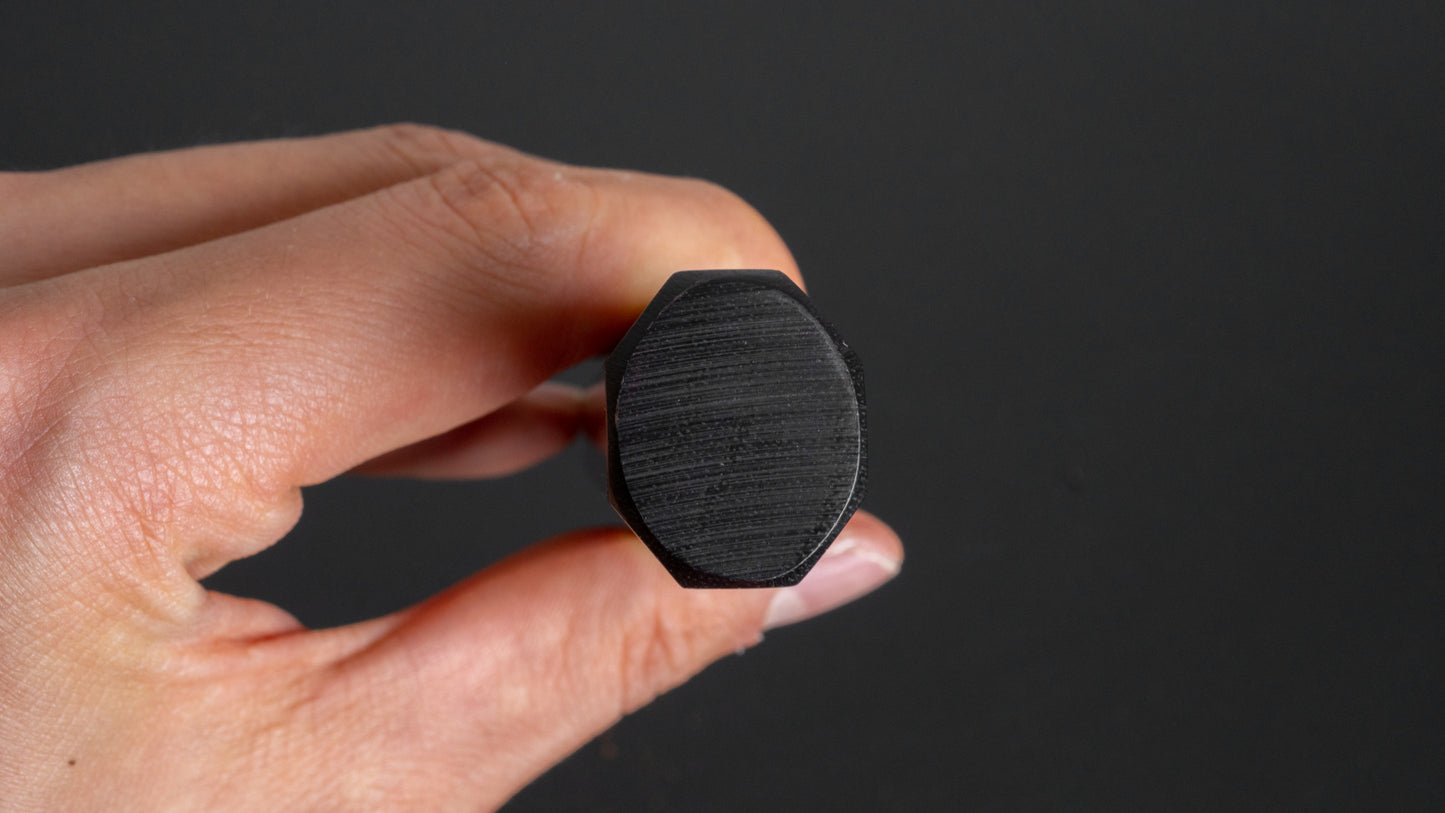 Taihei Makassar Ebony Octagonal Handle (Petty 120mm)
