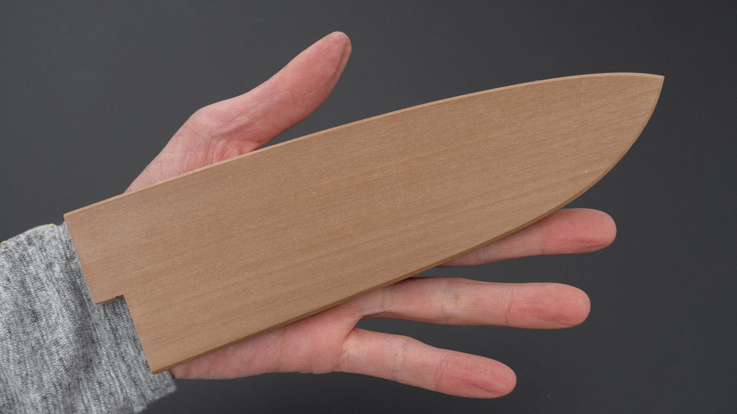 Hitohira WB Ho Wood Saya Santoku 165 mm (4,5 mm / klassiek)