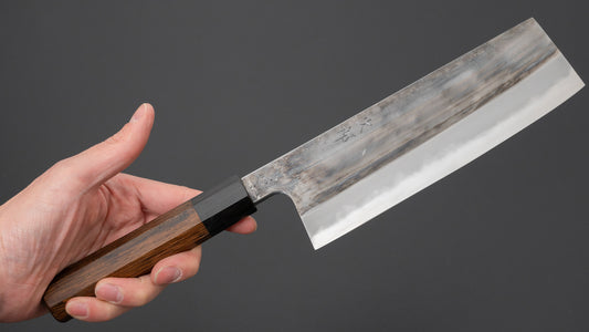 Jiro Tsuchime Wa Nakiri 180mm Taihei Tagayasan Handle (#694)