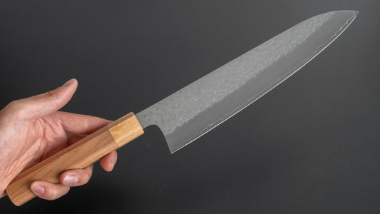 Makoto Kurosaki Sakura SG2 Gyuto 240mm kersenhouten handvat