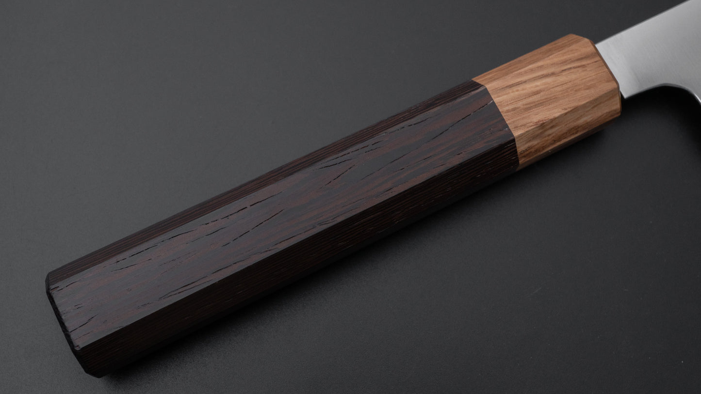 Hitohira KH Stainless Sujihiki 240mm Wenge Handle (Oak Ferrule)