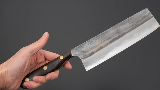 Jiro Tsuchime Yo Nakiri 180mm Tagayasan Handle (#703)
