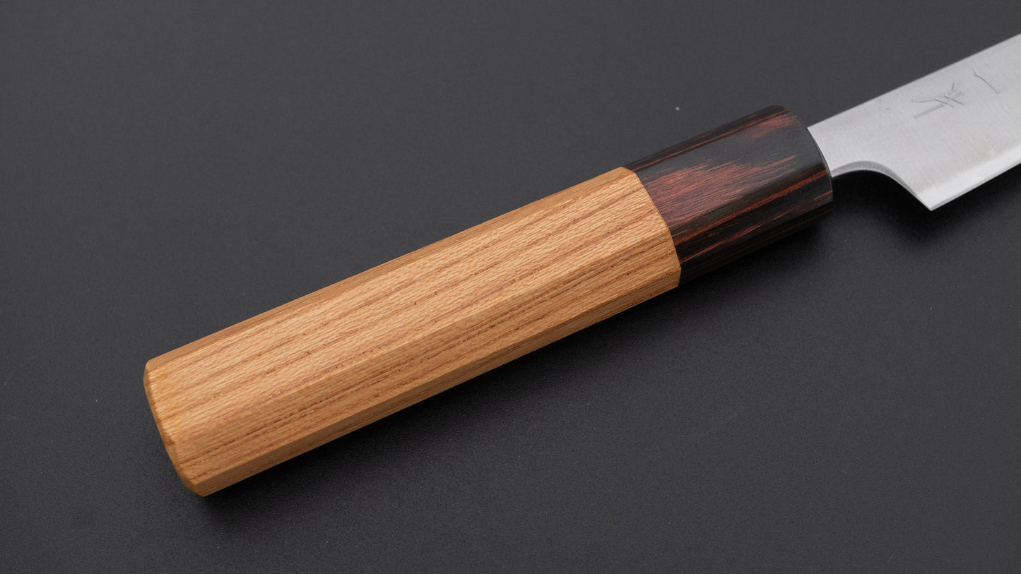 Hitohira Futana SB Migaki Paring 80mm Keyaki Zelkova Handvat