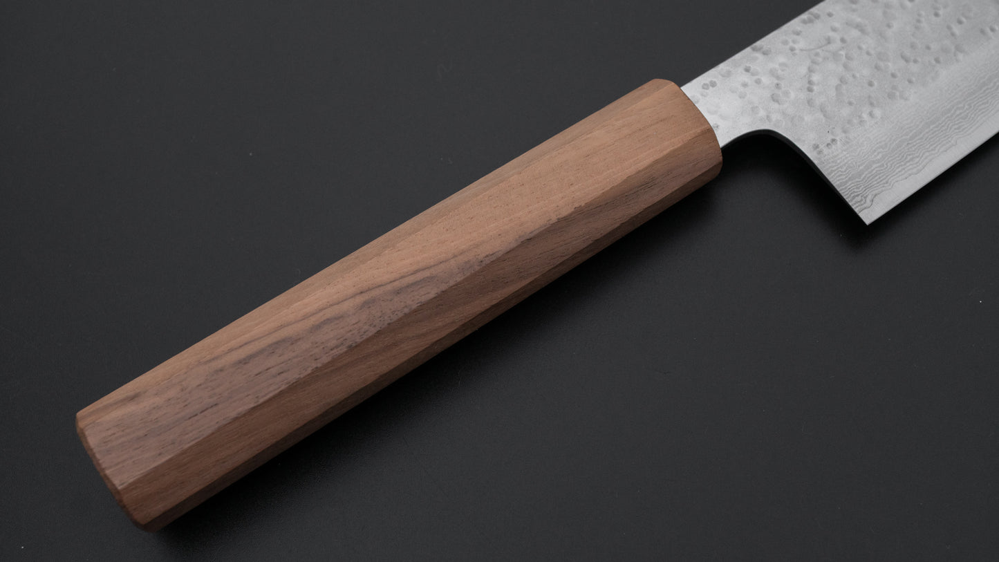Hitohira STK VG-7 Gyuto 210 mm walnoot handvat