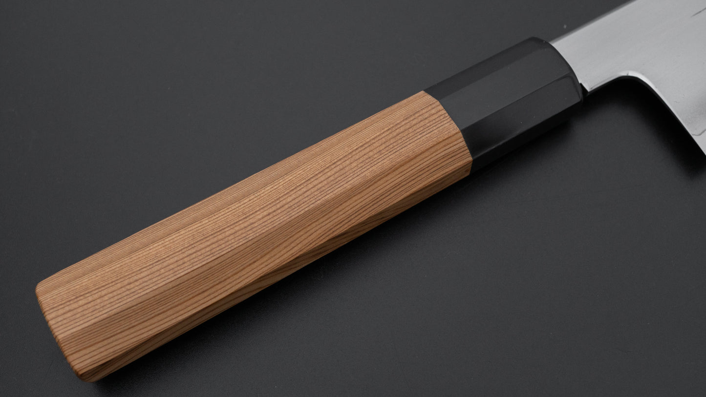 Tetsujin Silver #3 Ukiba Gyuto 240mm Yakusugi Cedar Handle