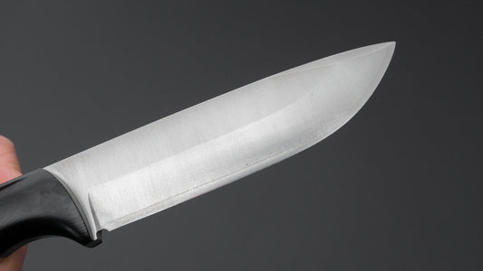 MOKI Berg Fixed Blade Linen Micarta Handle