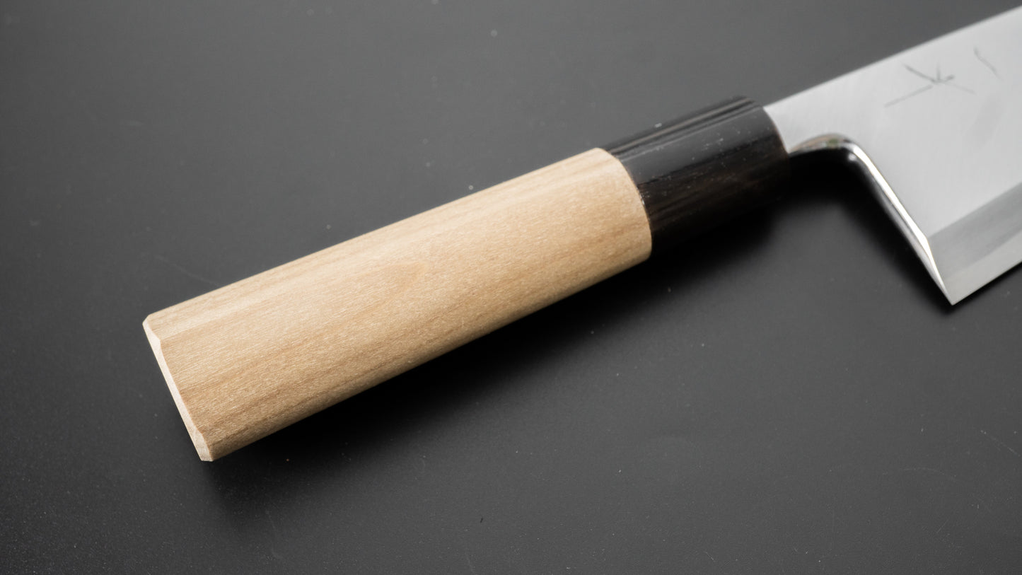 Hitohira Kikuchiyo Manzo Wit #3 Deba 150 mm Ho houten handvat (D-vorm)