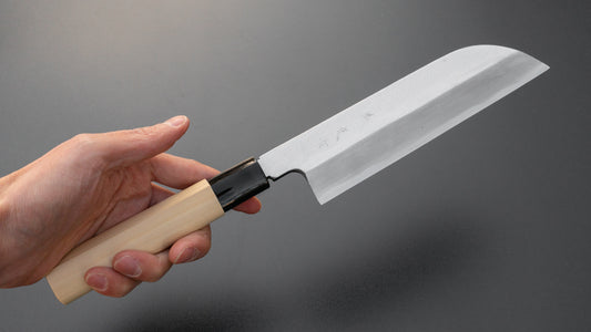 Morihei Yoshitomo Kamagata Usuba 180mm Poplar Handle