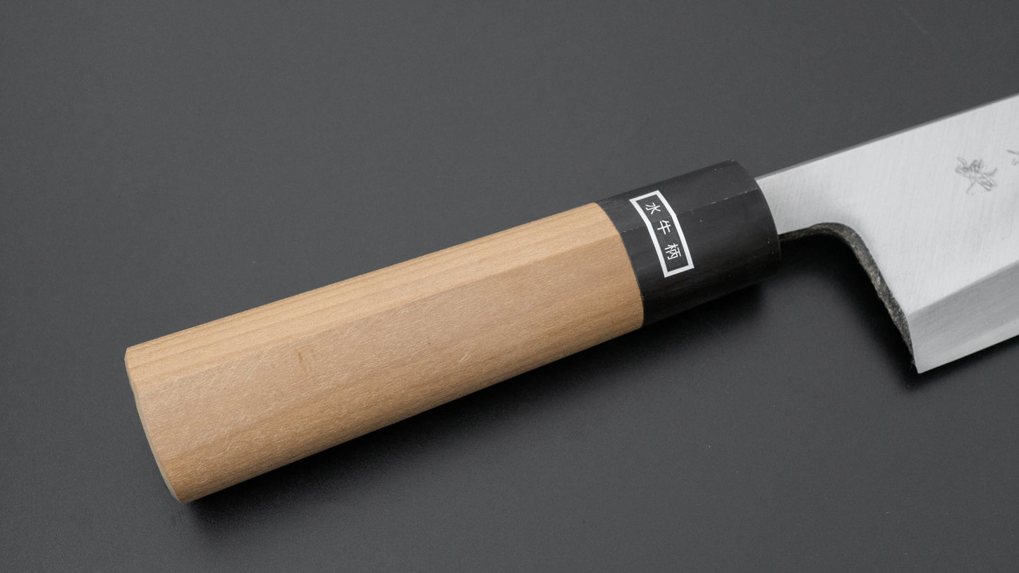 Morihei Munetsugu White #2 Ai Deba 210mm Ho Wood Handle