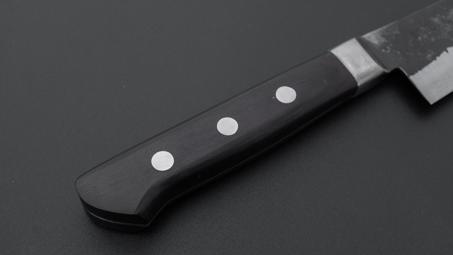 Morihei Hisamoto Kurouchi White #1 Petty 150mm Pakka Handle